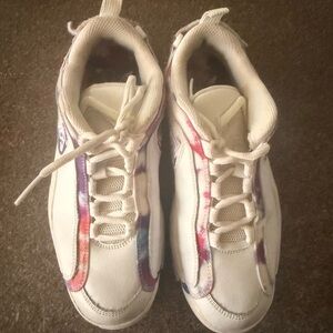 Fila Kids White and Multicolor Sneakers